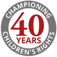 Coram Children’s Legal Centre 40 years championing children's rights